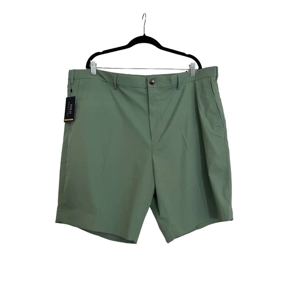 Polo Ralph Lauren M Classic Fit Golf Shorts  42B Fadded Mint Green Stretch, New